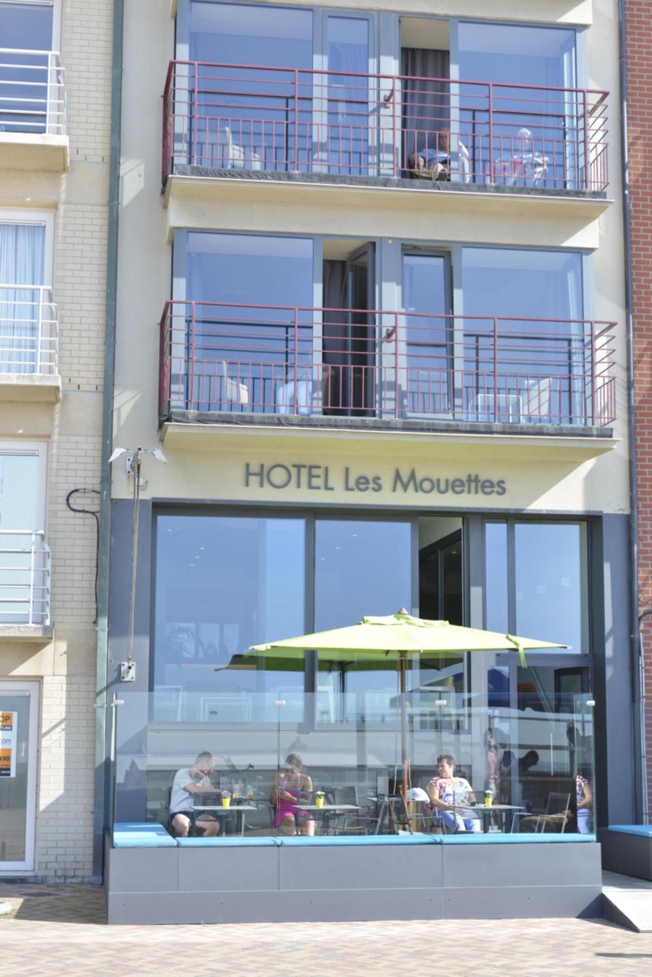 Hotel Les Mouettes Wenduine Exteriör bild